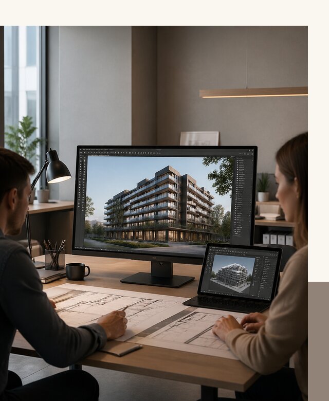 3D визуализация архитектуры и объектов строительства в Белогорске