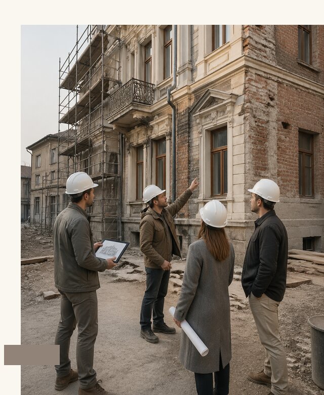 Реставрация зданий в Белогорске по цене от 357070 р. | А3дПро-Бгк